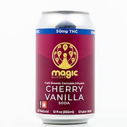 Magic Number: Cherry Vanilla (SativaHybrid) (50mg)